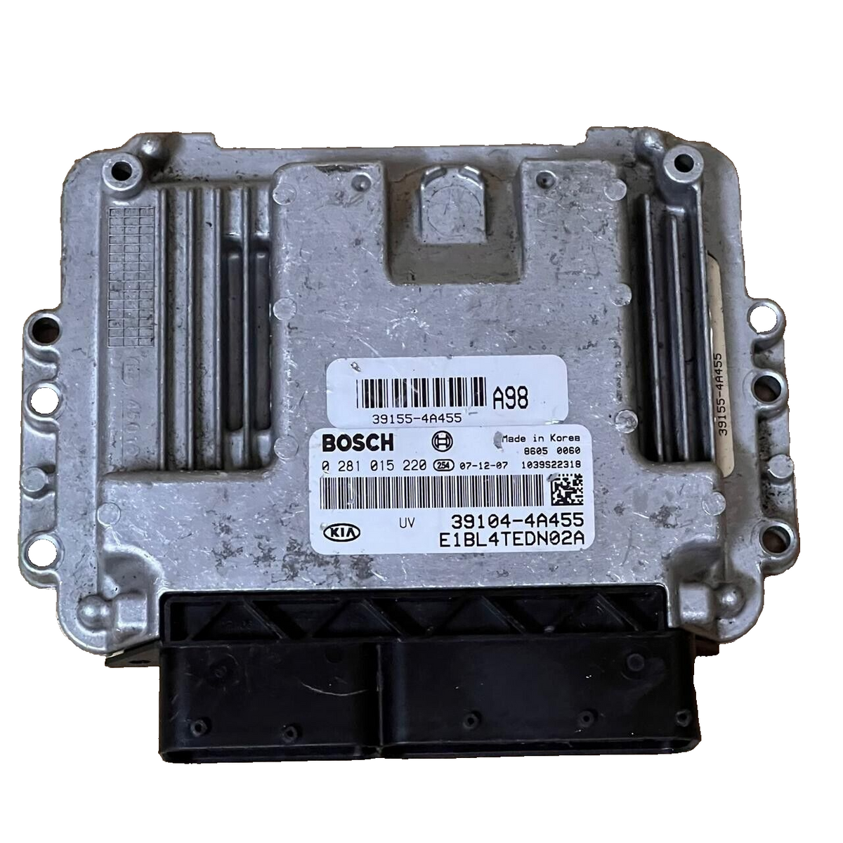 Bosch Engine ECU, Kia-Hyundai, 0 281 015 220 0281015220 39104-4A455