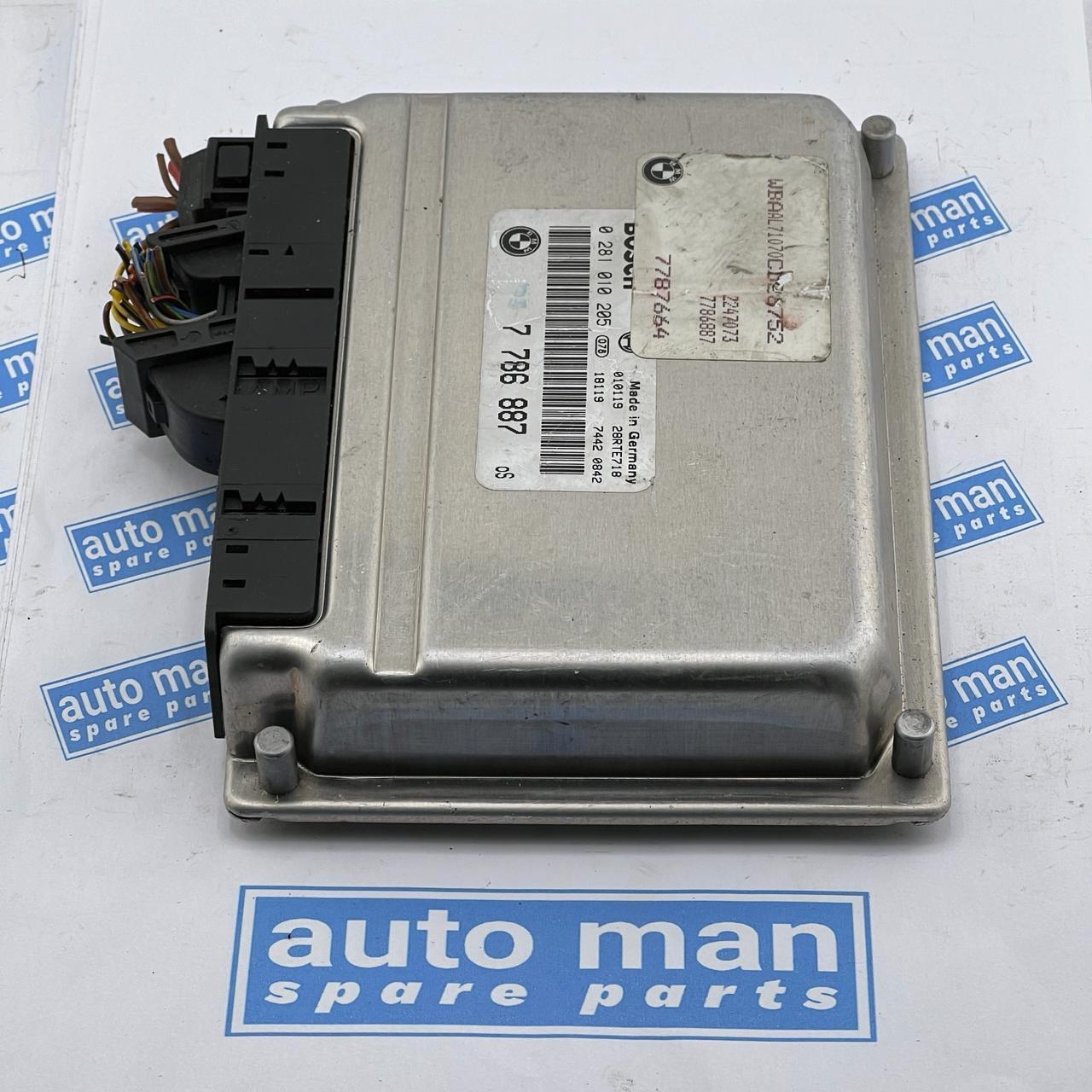 BMW SERIE 3 (99-02) E46 Engine Control Unit 0281010205 / 7786887 bosch