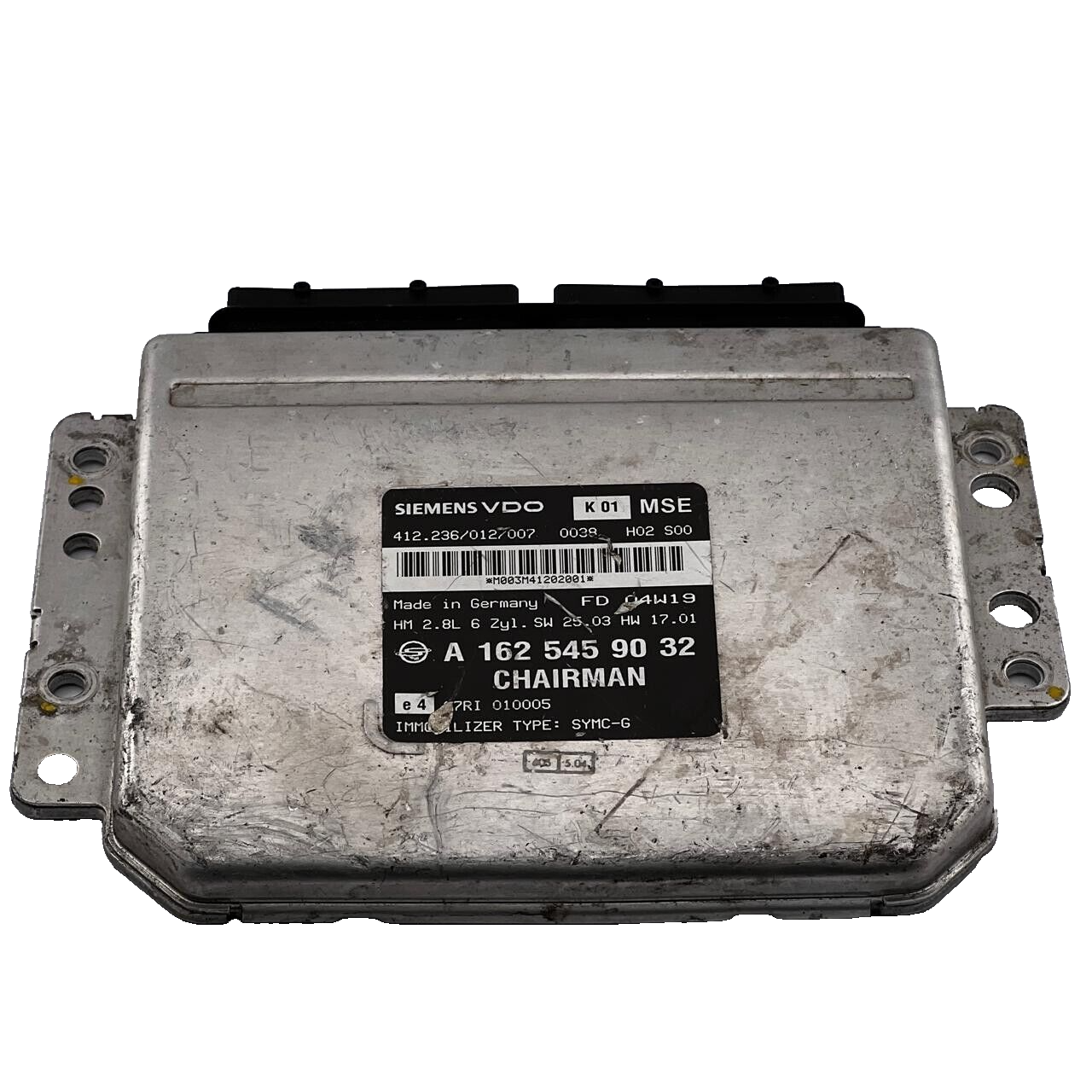 Engine Control Unit / ECU Ssangyong Chairman A1625459032