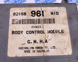 BODY CONTROL MODULE VZ MID WAS 92158961