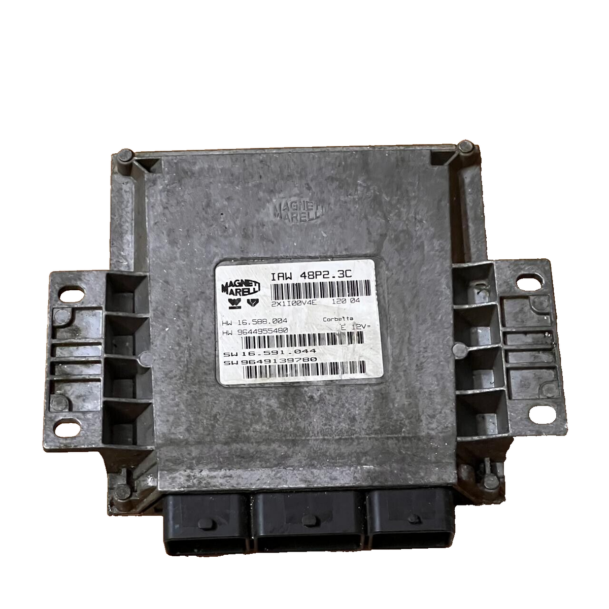 PEUGEOT CITROEN-2000 16V  ECU APO RFN KINHTHRA EGEFALOS IAW48P23C 9649139780