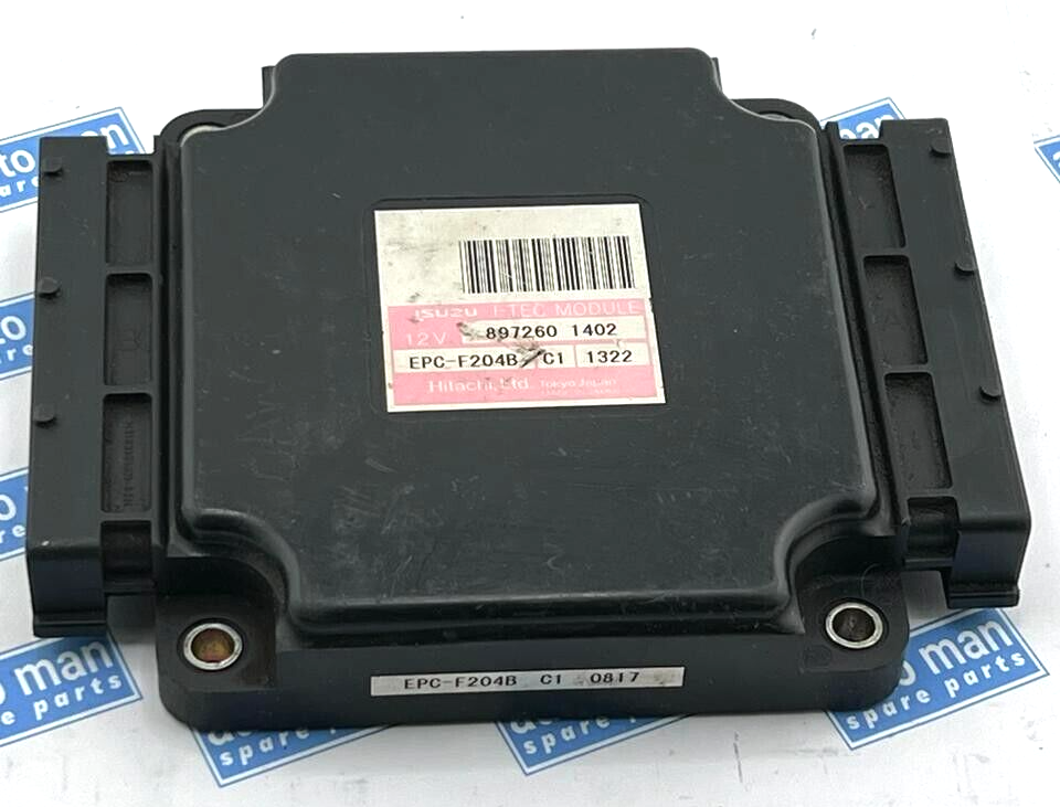 Holden Rodeo TF R9 ECU Isuzu I-tec Module 3.2 V6 8972601402  ECM EPCF204B oem