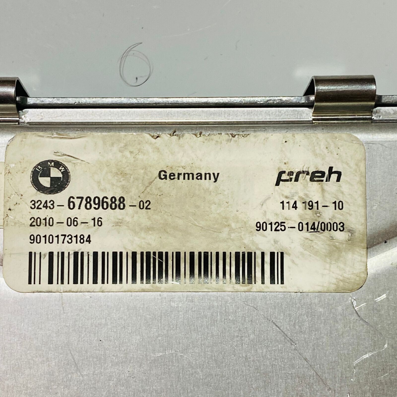 BMW F10 F11 F12 F13 F06 F01 Steuergerät HSR Lenkung Hinterachse 6789688