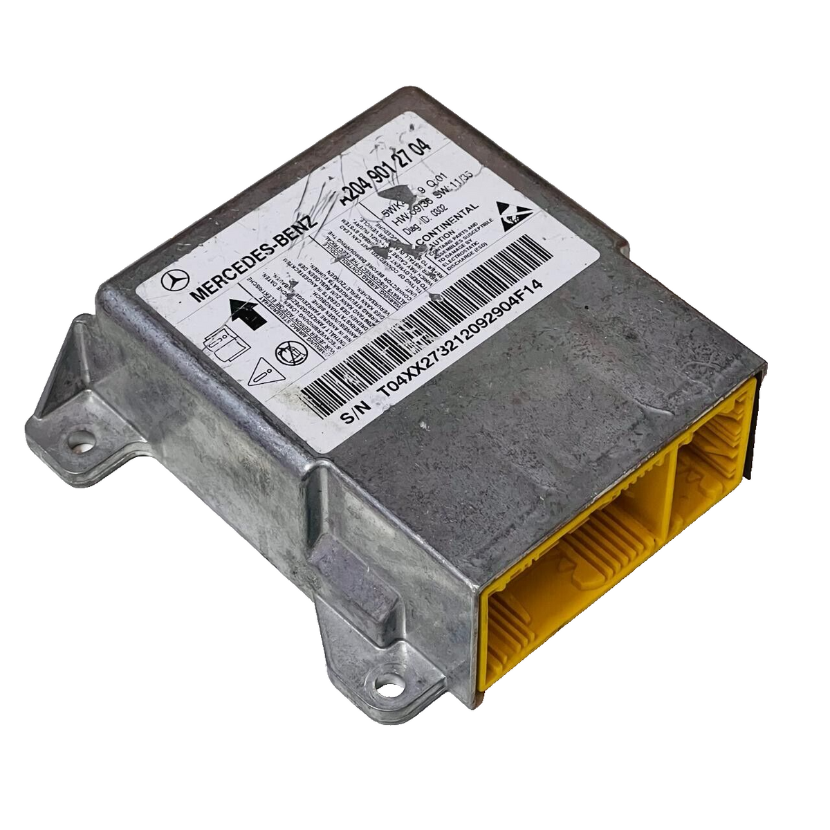 Mercedes-Benz W204 Airbug Control Module - A2049012704 / 5WK44739