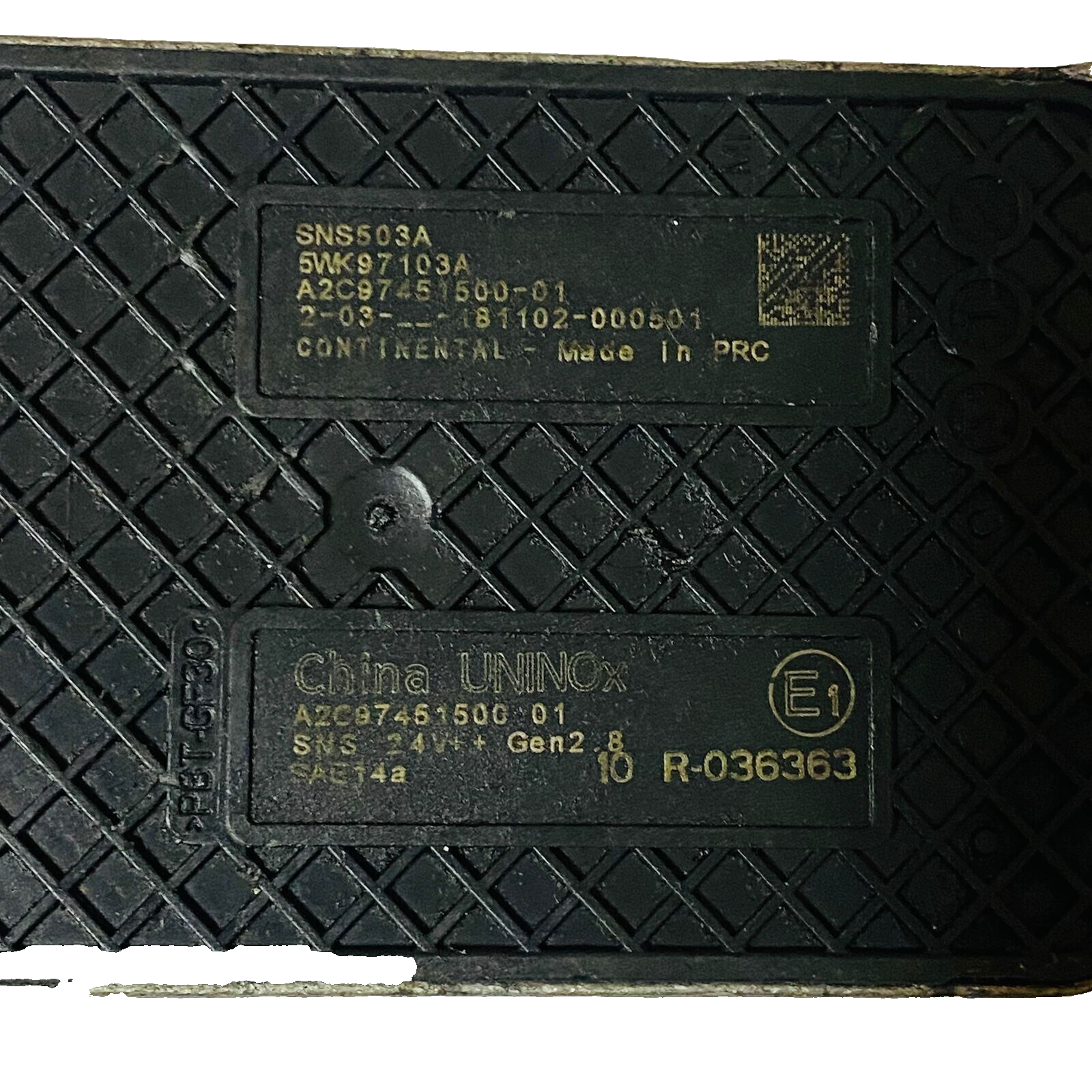 Hino Truck NOx Sensor Control Module - 5WK97103A / A2C97451500-01