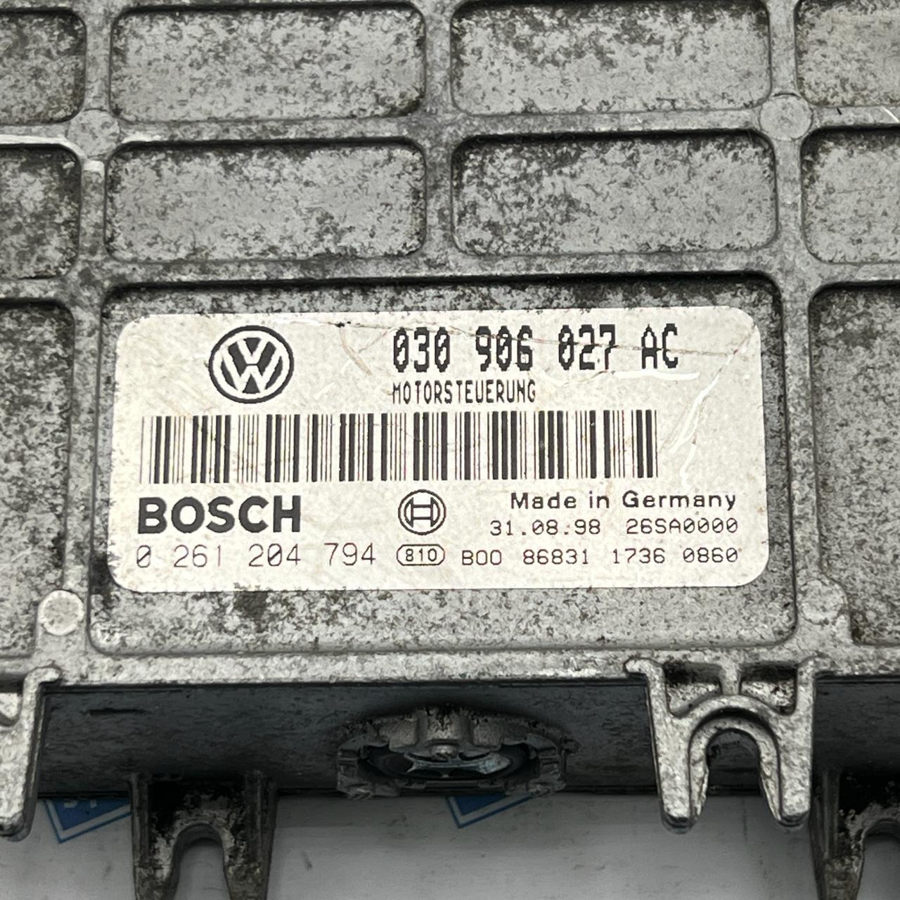 030906027AC 0261204794 Bosch Volkswagen Polo Motor ECU Motor Module Unit