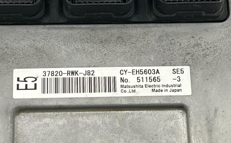 HONDA Stream 2006 DBA-RN6 Engine Control Unit 37820RWKJ82