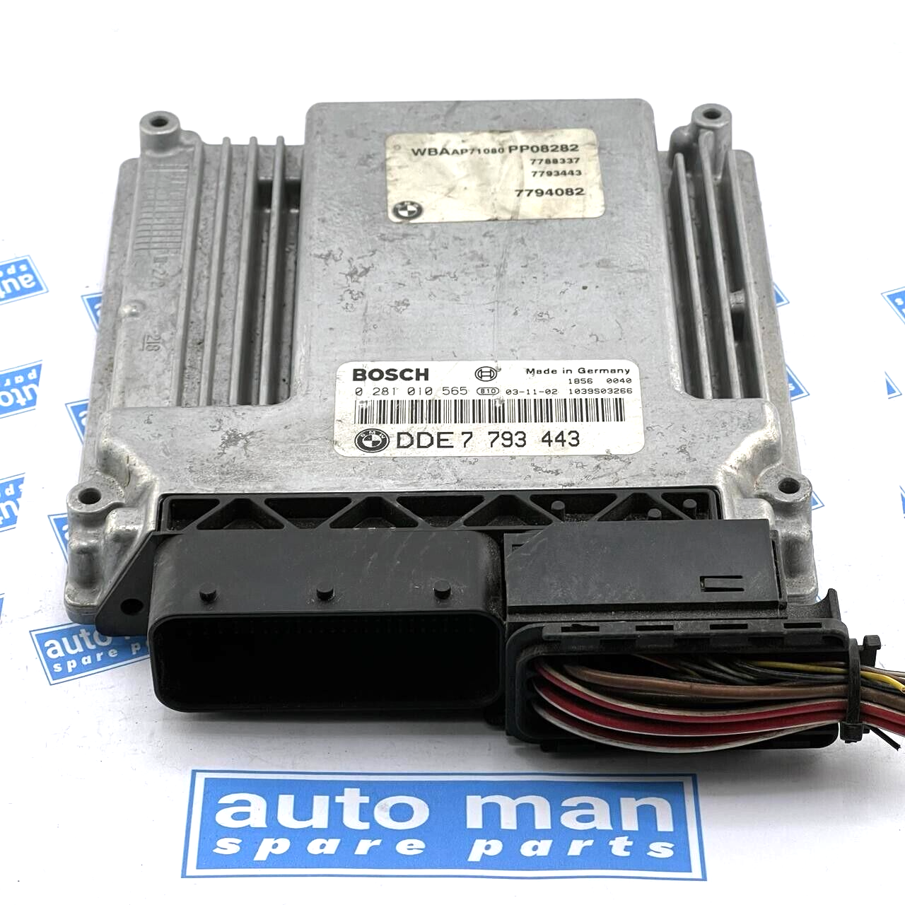 Unidad de control del motor BMW 3 E46 2003 / módulo DDE7793443 0281010565