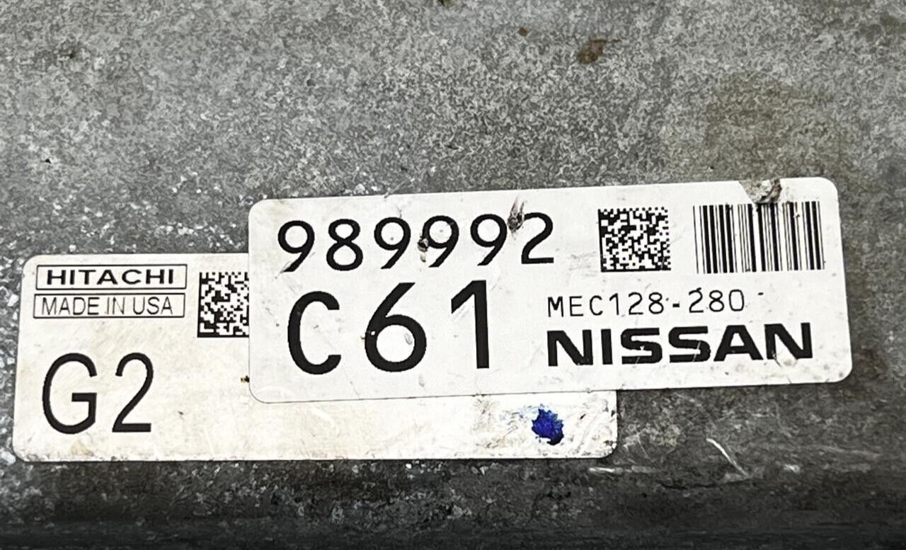 13-17 NISSAN PATHFINDER R52, 3.5, AUTO, PETROL, ENGINE ECU, ECU ONLY, MEC128-280