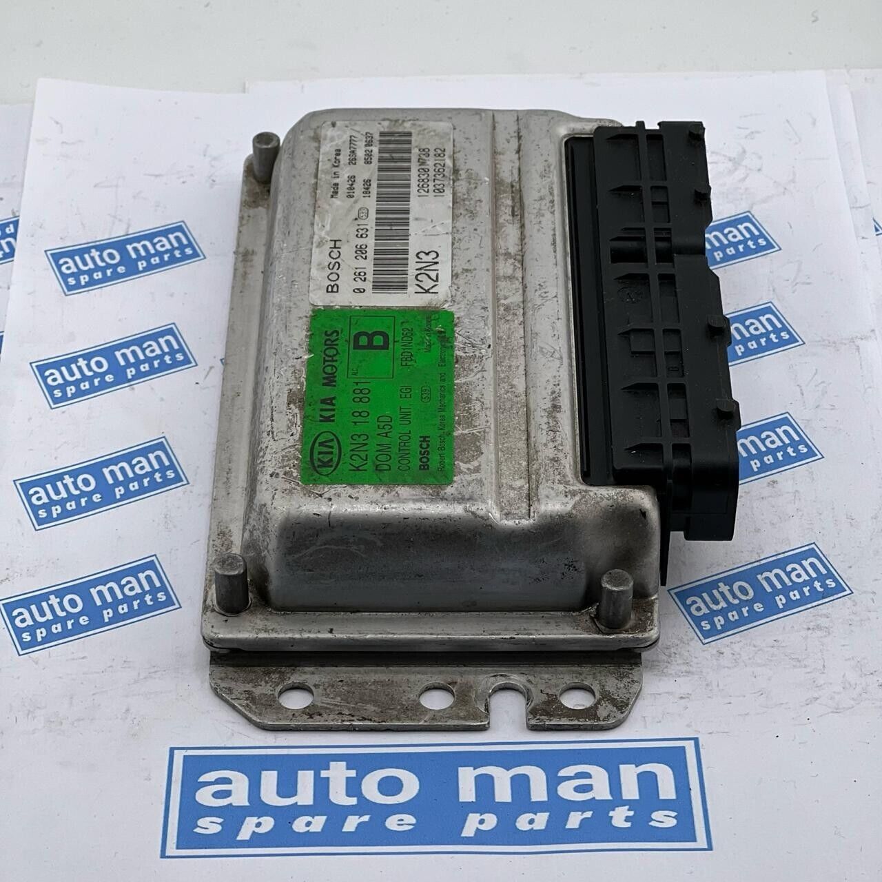 Unidad de control del motor KIA 0K2N318881 KIA Spectra 2001 0261206631 0 261 ...