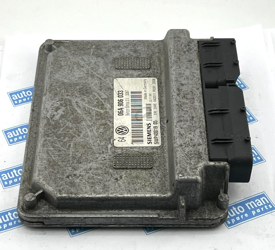 ECU VOLKSWAGEN GOLF 06A906033 ENGINE CONTROLLER SIEMENS, 5WP4001905, 06A 906 033