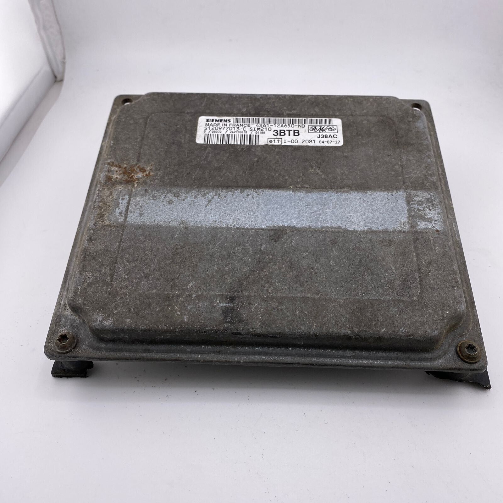 FORD FIESTA ECU ENGINE ECU 4S61-12A650-NB S120977013-C 3BTB