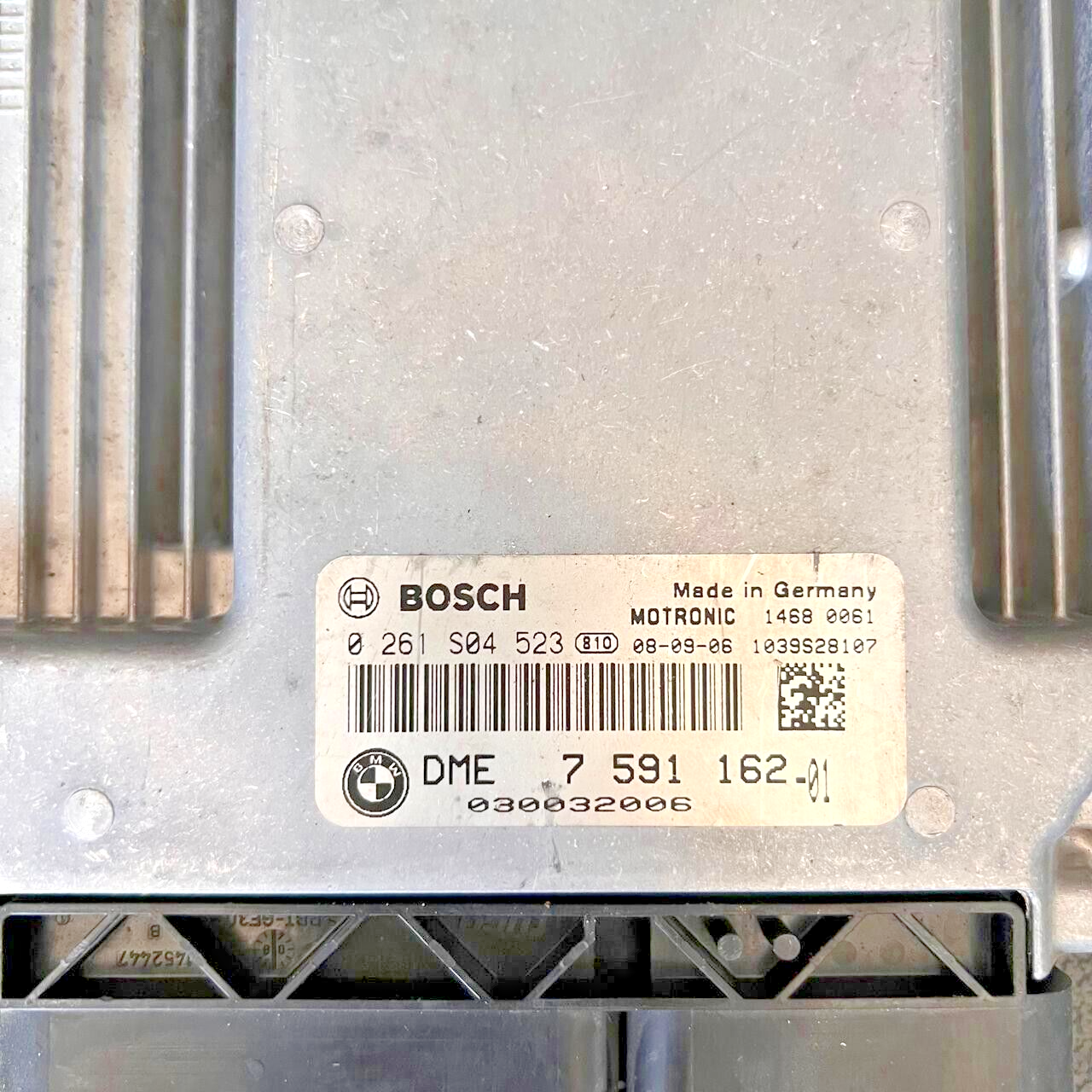 7591162 BMW Bosch 0261S04523 control unit engine control unit