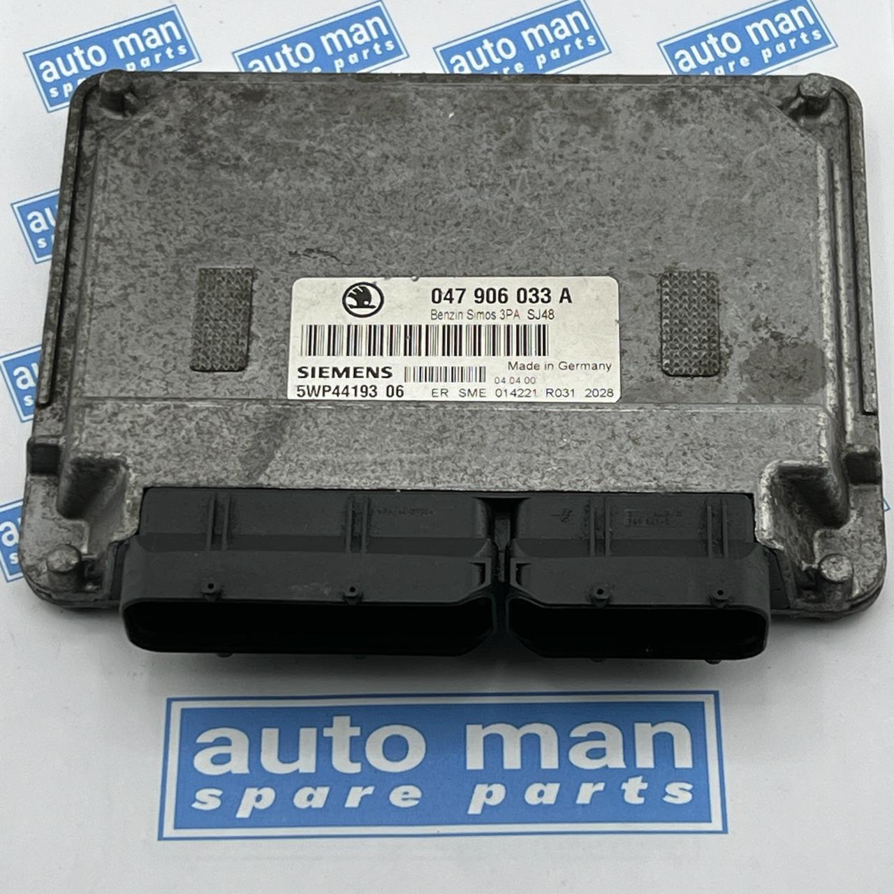 047906033A 5WP44193 Skoda Fabia Motor ECU Motor Module Unit Siemens