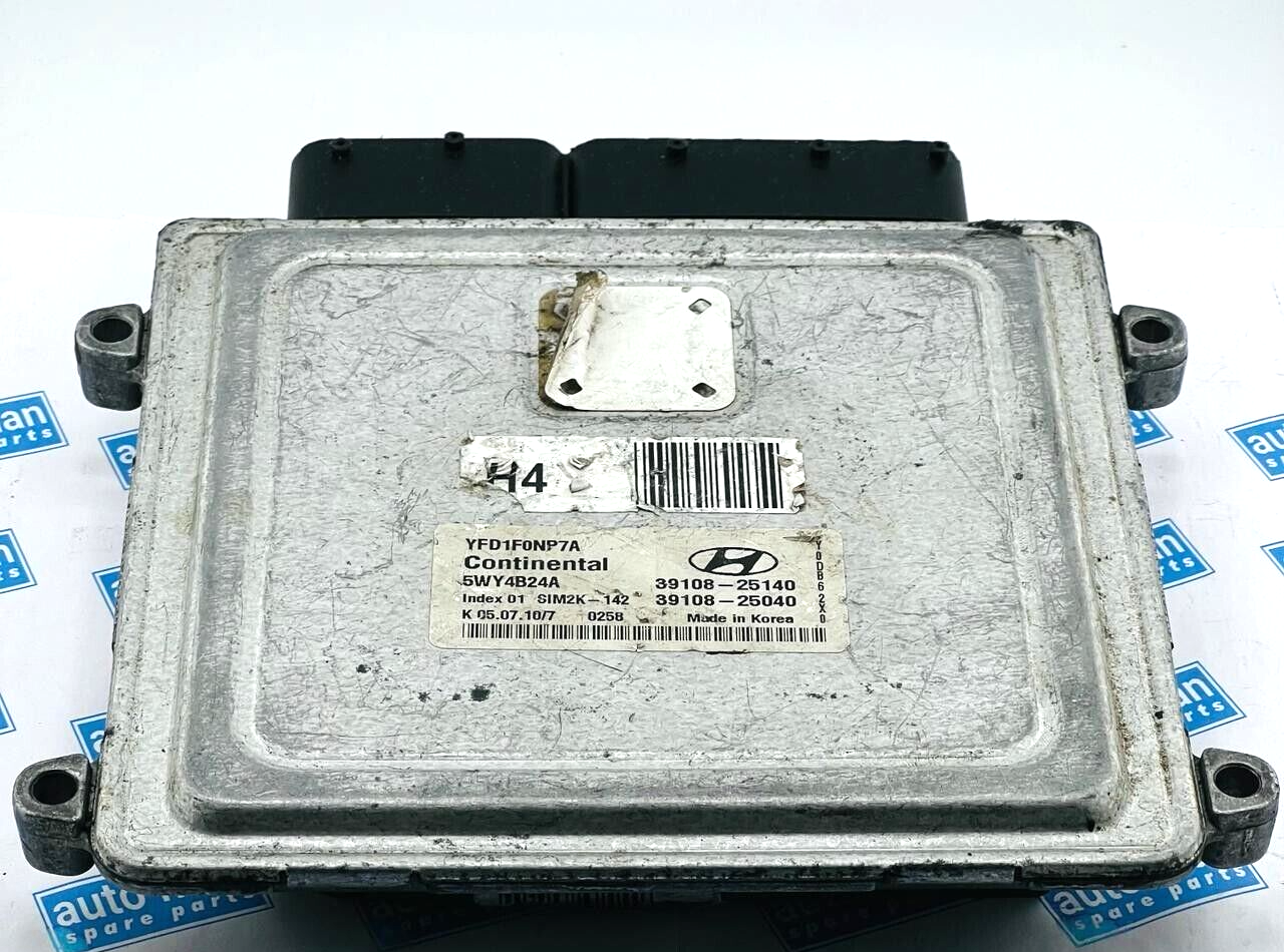 Unidad de control del motor HYUNDAI YF Sonata 2010 3910825140 5WY4B24A