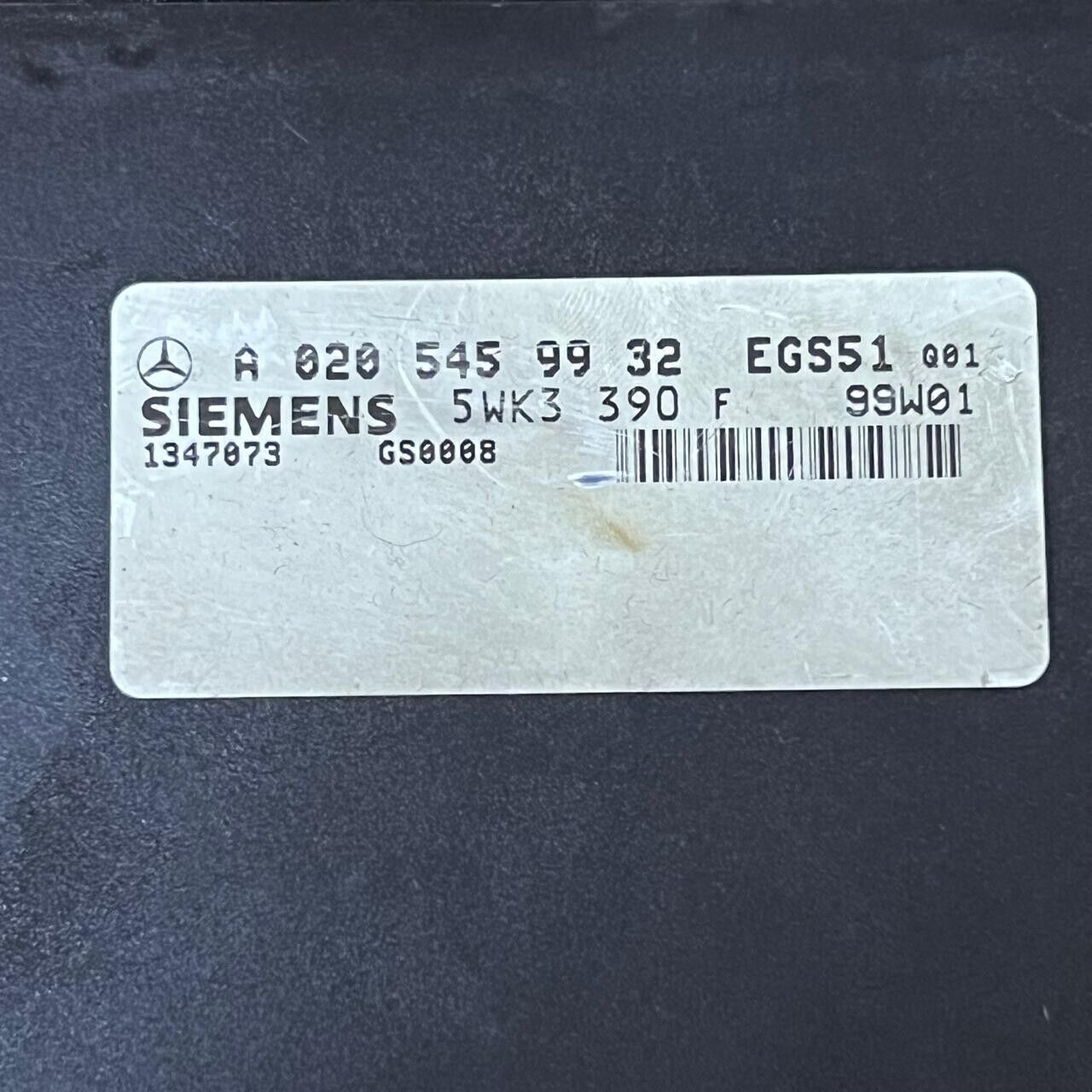 Transmission Control Unit Mercedes-Benz W202 W210 A0205459932 Siemens 5WK3390F E