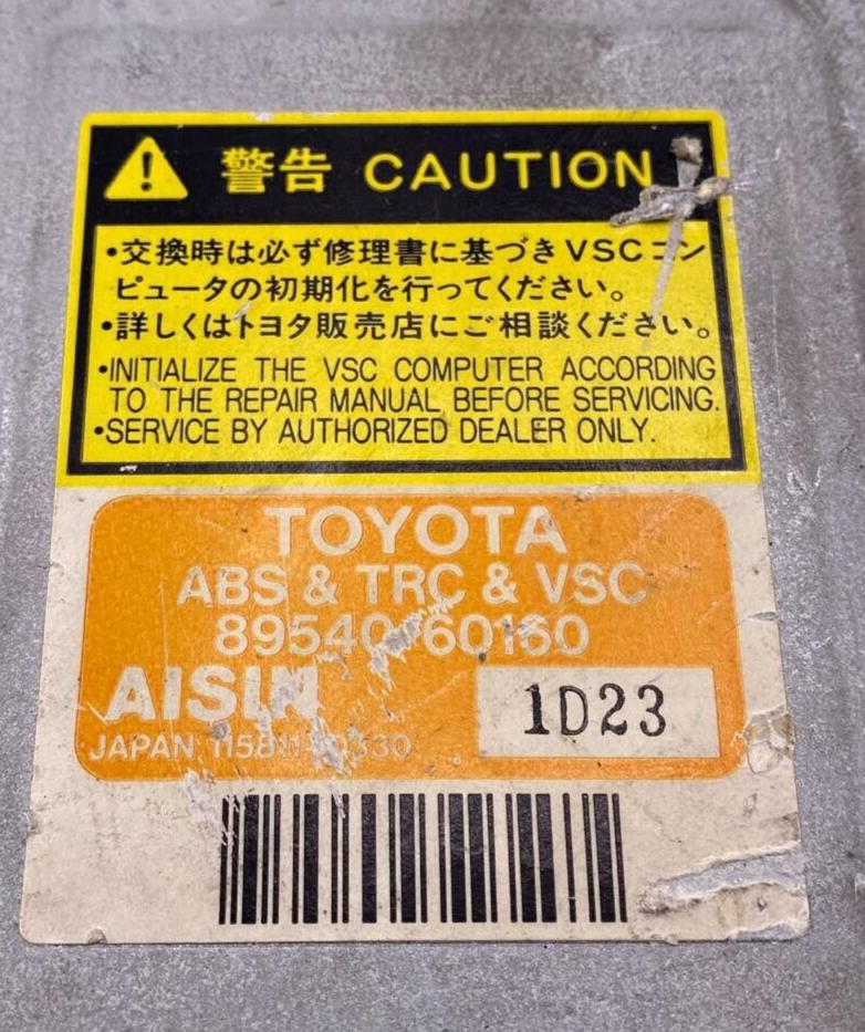 1999-2003 Toyota Landcruiser freno ABS TRC VSC módulo de control OEM...