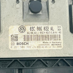 2009 VW Golf 1.4 TSI Petrol Engine Control Module Unit 03C906022AL 0261S04399