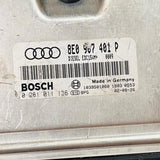 2003 Audi A6 S6 C5 4B Engine Control Unit ECU - 0281011136 / 8E0907401P