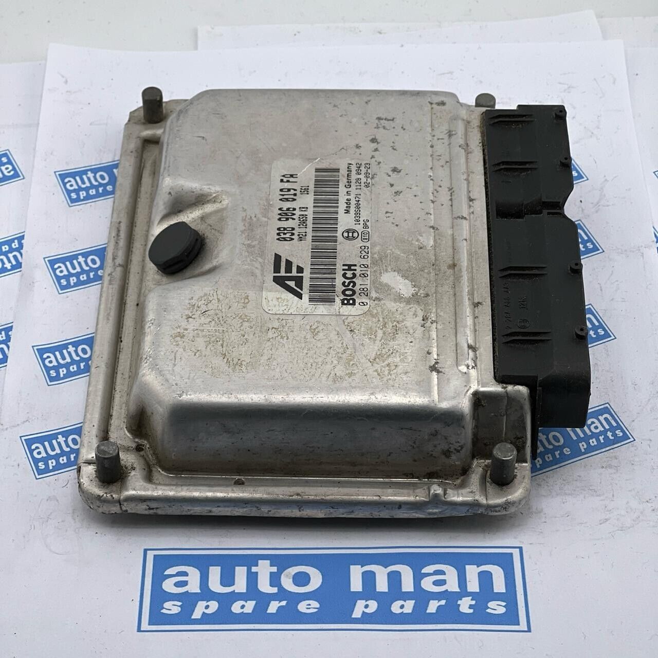 Volkswagen Engine Control Module Unit ECU 038906019FA 0281010629 OEM