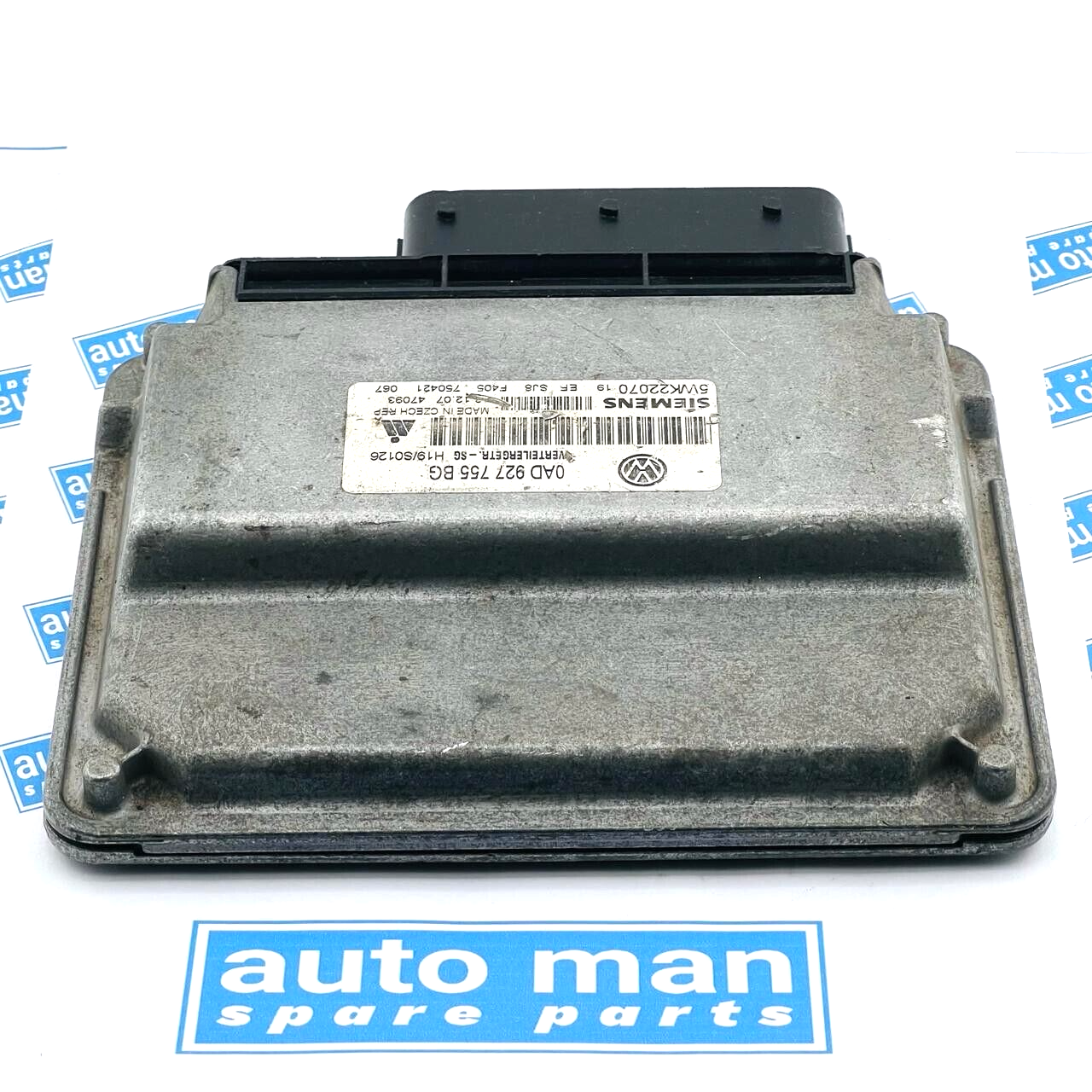 VOLKSWAGEN TOUAREG 0AD927755BG 5WK22070 Caja de cambios Control ECU Módulo Un...