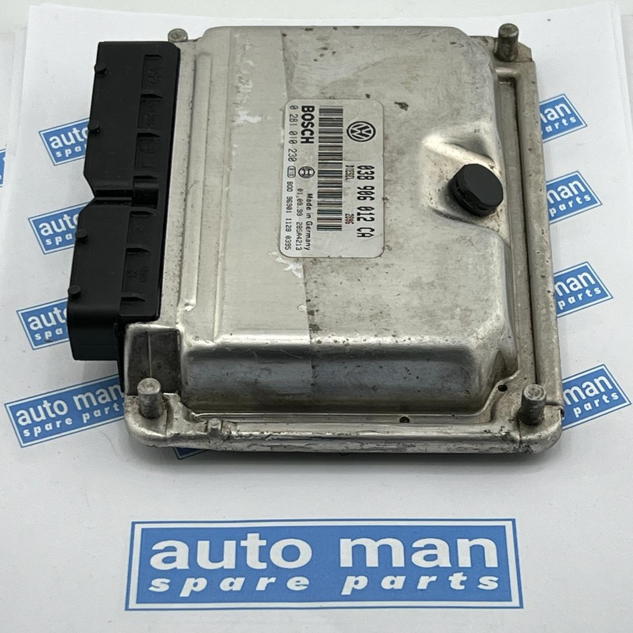 Usado 038906012CA 0281010230 Volkswagen Seat Motor ECU Motor Module Unit Bosch