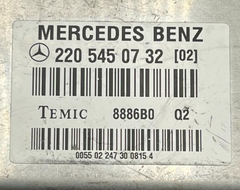 03-06 MERCEDES W220 S500 S430 MÓDULO DE CONTROL DE SUSPENSIÓN NEUMÁTICA 22054...