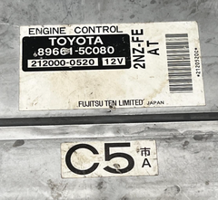 TOYOTA Will Cypha UA-NCP70 89661-5C080 2NZ-FE AT Ecu Ecm Oem Jdm Used