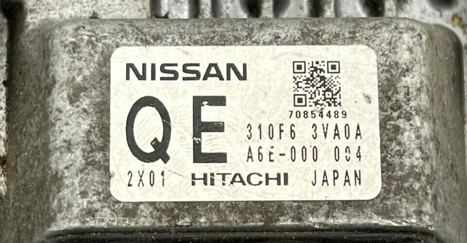 NISSAN NOTE MK2 E12 2013 - 2017 CAJA DE CAMBIOS ECU 310F6-3VA0A