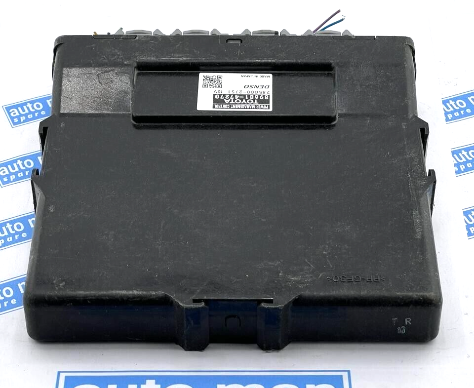 2015 TOYOTA PRIUS POWER MANAGEMENT ECU 89681-47270 285000-2751