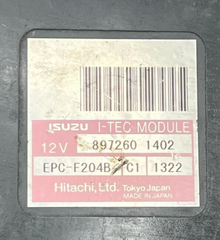 Holden Rodeo TF R9 ECU Isuzu I-tec Module 3.2 V6 8972601402  ECM EPCF204B oem