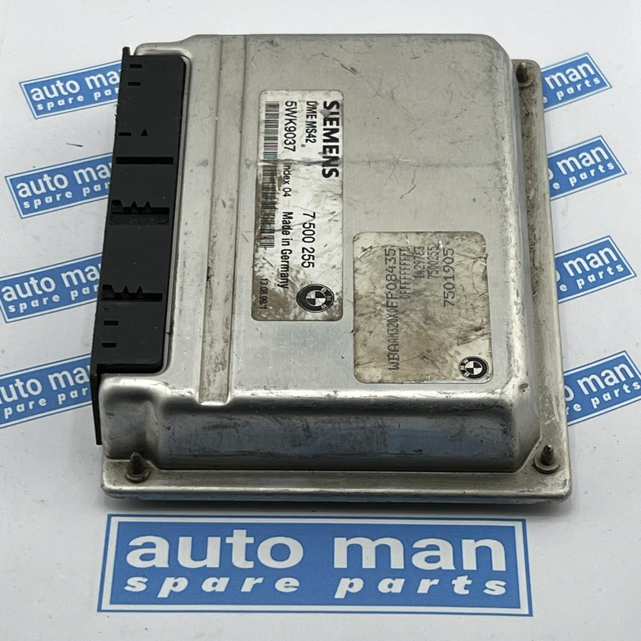 BMW 5 E39 Engine Control Unit ECU 7500255 2000 20406917