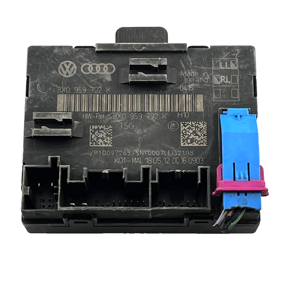 AUDI AUDI Q3 Door Control Module 8X0 959 792 K   8X0959792K