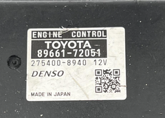 Engine Control Unit TOYOTA Mark X Zio 2011 DBA-ANA10 8966172051   2754008940