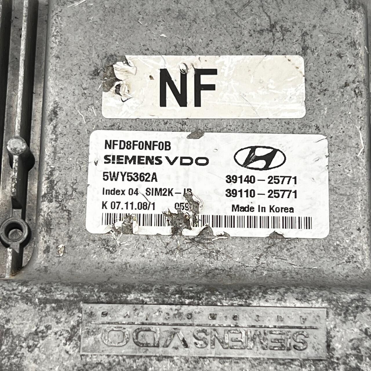 Computadoras Motor HYUNDAI NF Sonata Transform 2009 3914025771