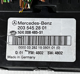 01-09Mercedes W203 C230 CLK500 Front SAM Fuse Box Relay Contrl Module 2035452801