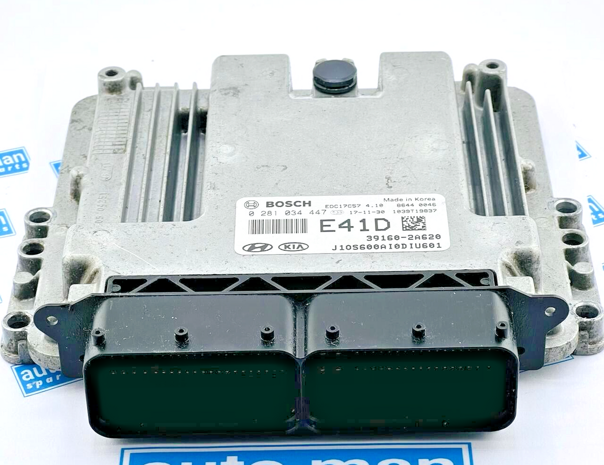 Bosch Motor ECU, KIA, 0281034447, 0 281 034 447, 39160-2A620