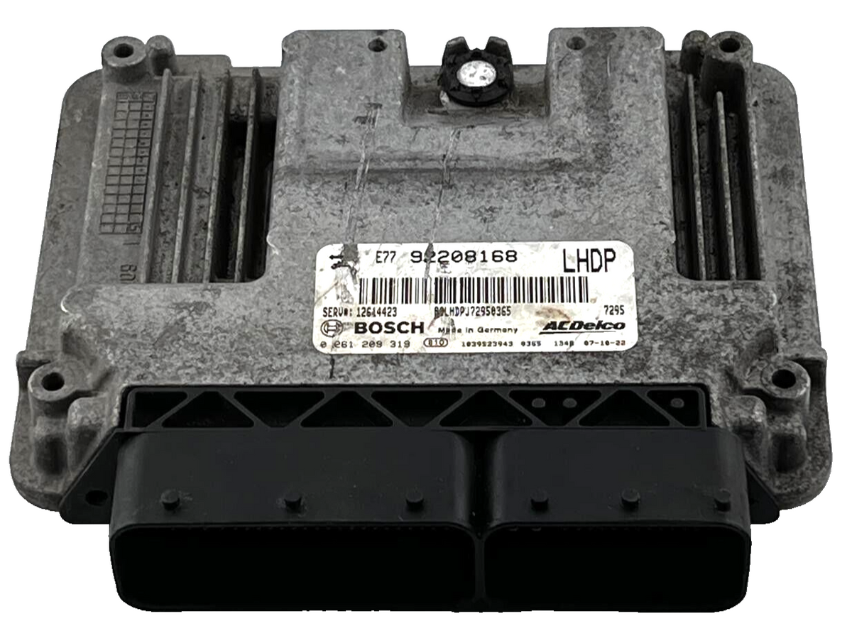 08-09 Pontiac G8 3.6L Módulo de control electrónico del motor Ecm 92208168 02...