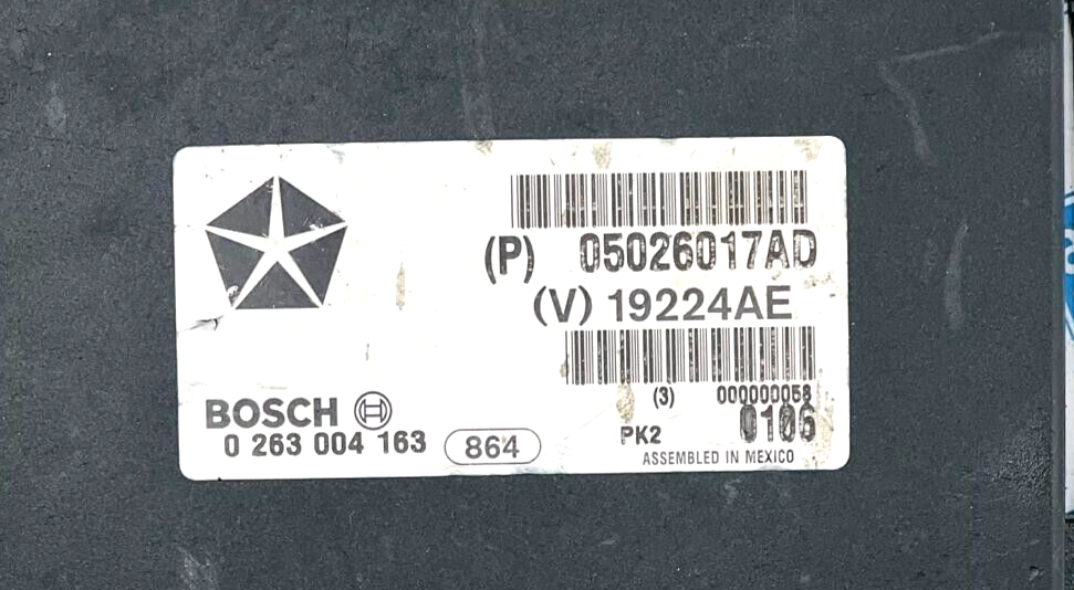 2006 JEEP GRAND CHEROKEE WK MK3 PDC 0263004163  PARKING SENSOR ECU 05026017AD