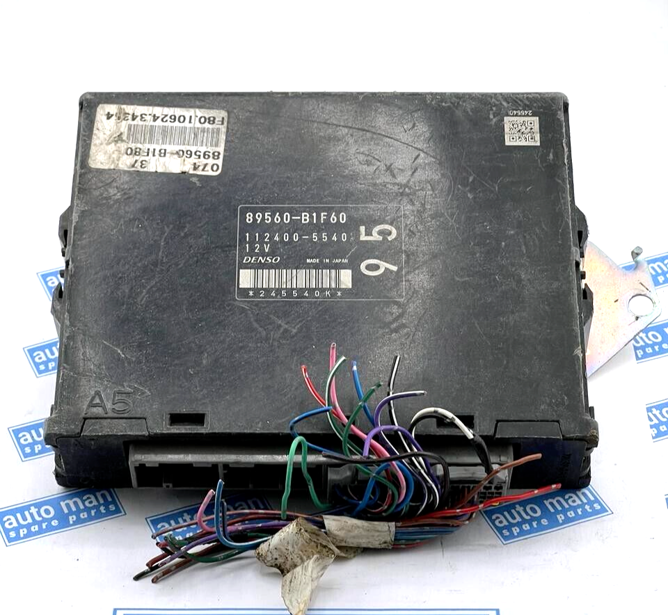 2014 Toyota BB 1.3 Petrol Engine Control Module Unit 89560-B1F60 12400-5540