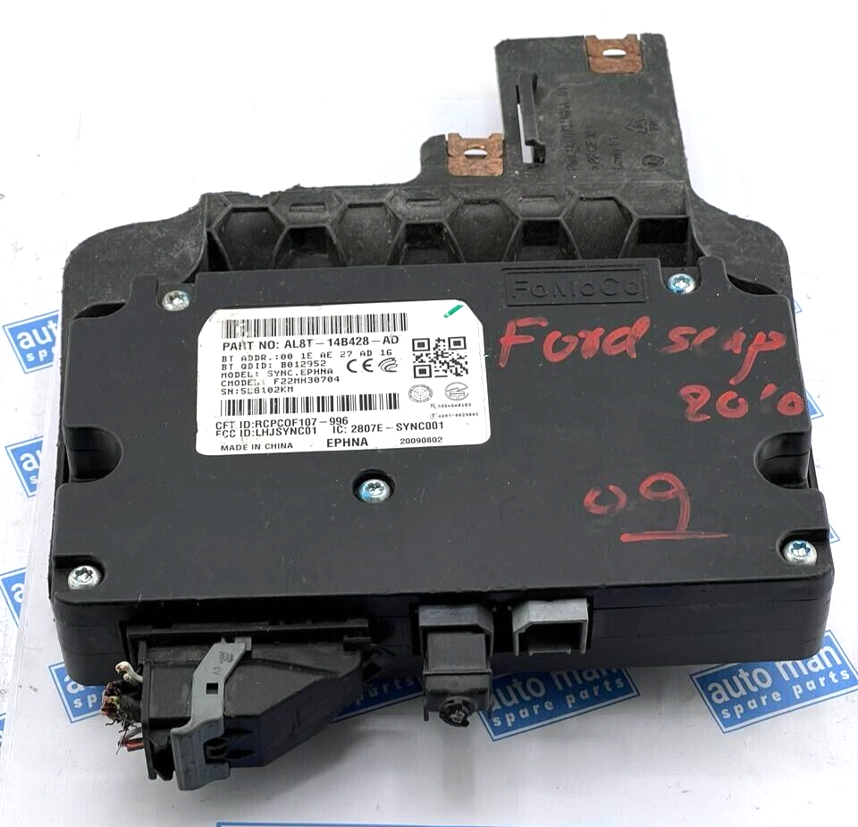 09-12 Ford Escape Hybrid Mariner #1154 Module, Communication Control Unit AL8T14