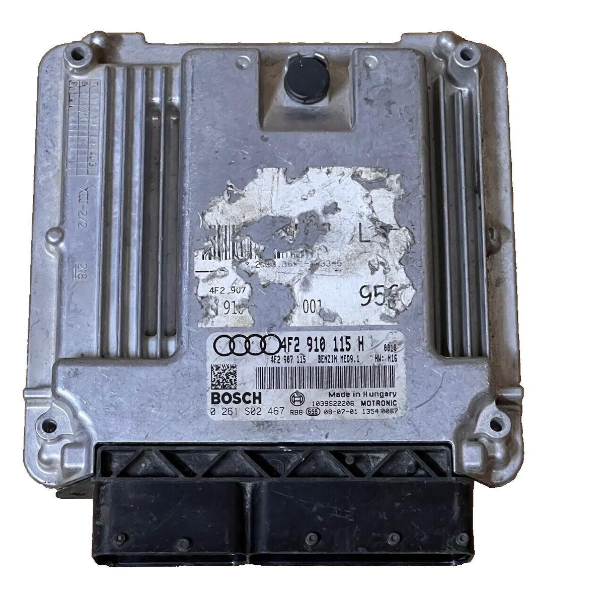 Audi engine control unit 4F2910115H 4F2 910 115H 0261S02467 0 261 S02 467