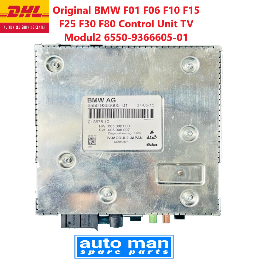 Original BMW F01 F06 F10 F15 F25 F30 F80 Control Unit TV Modul2 6550-9366605-01