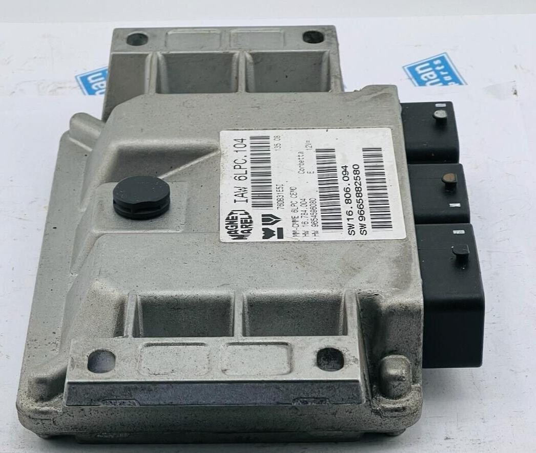 PEUGEOT 207 2006 1.4 PETROL 5DR MK1 ENGINE CONTROL UNIT ECU 9663380880