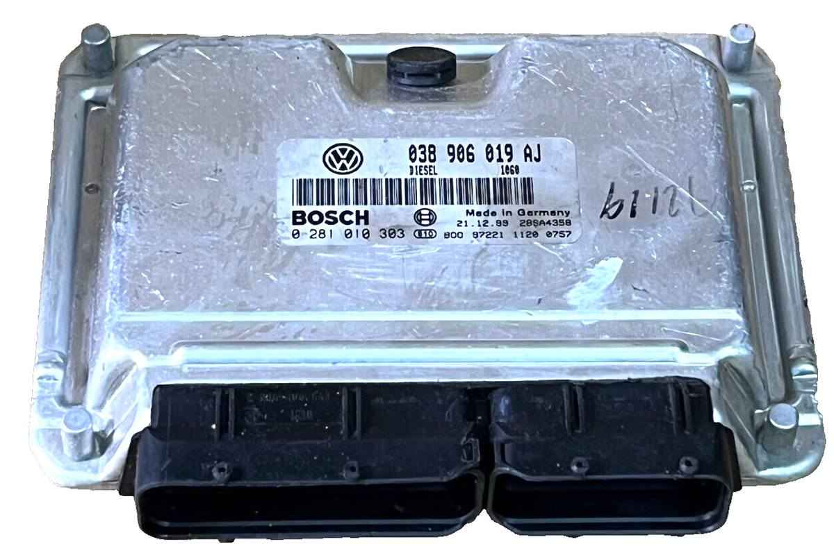 Unidad de control eléctrico original Volkswagen 038906019AJ 038 906 019 AJ 02...