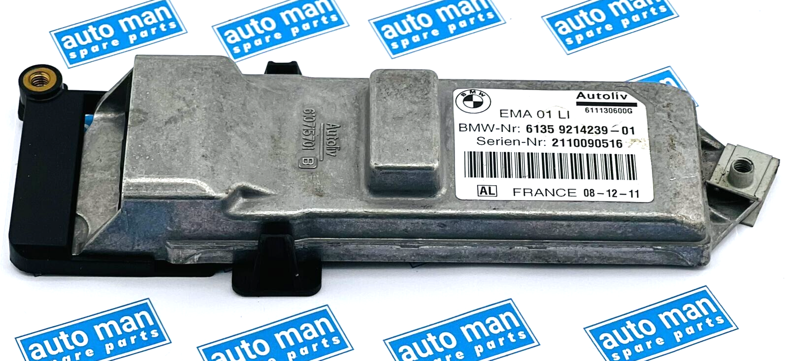 09-15 BMW F01 F02 750I 750LI MODULE DE COMMANDE DE CEINTURE DE SÉCURITÉ AVANT...