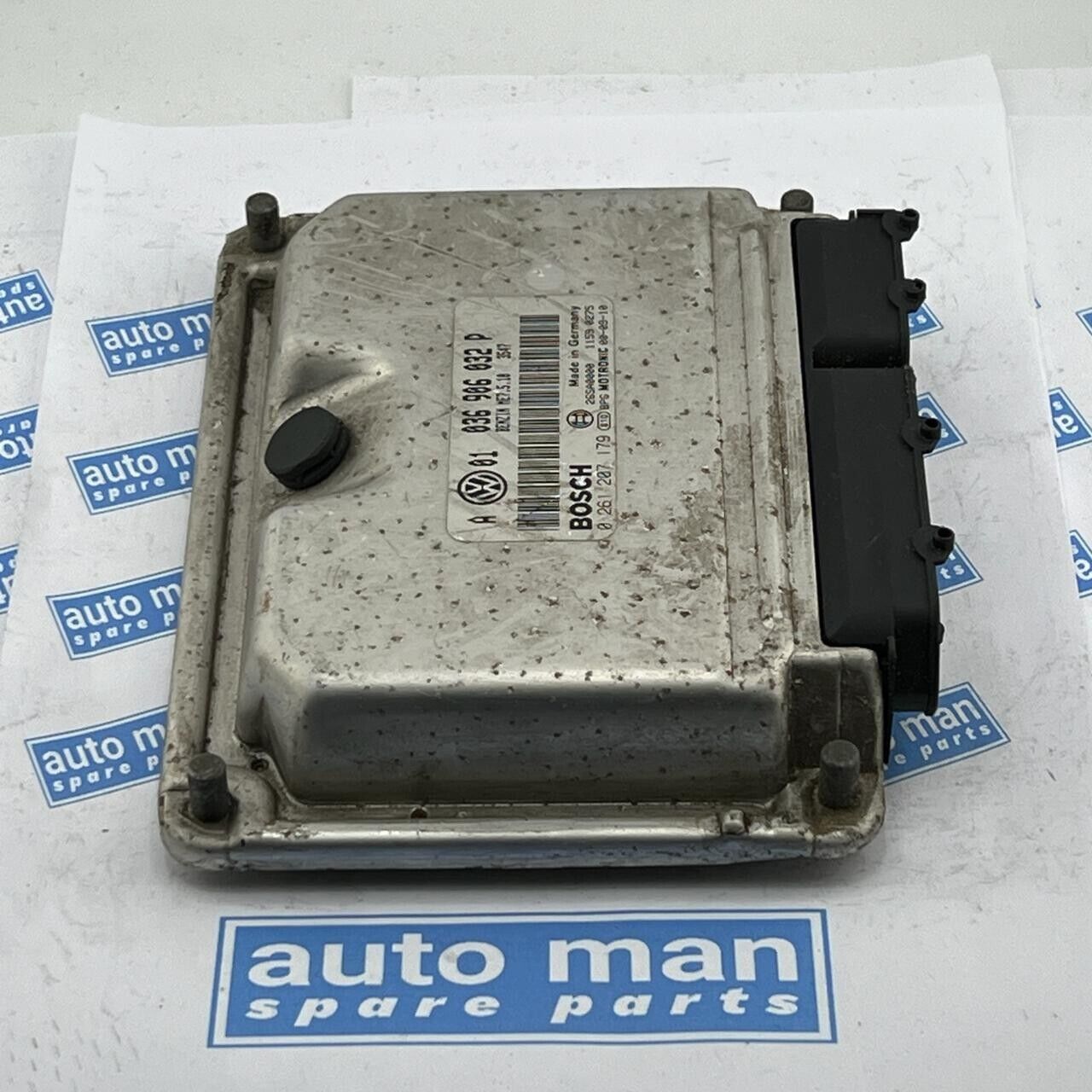 2001 VW GOLF PETROL ENGINE CONTROL ECU 036906032P  0261207179