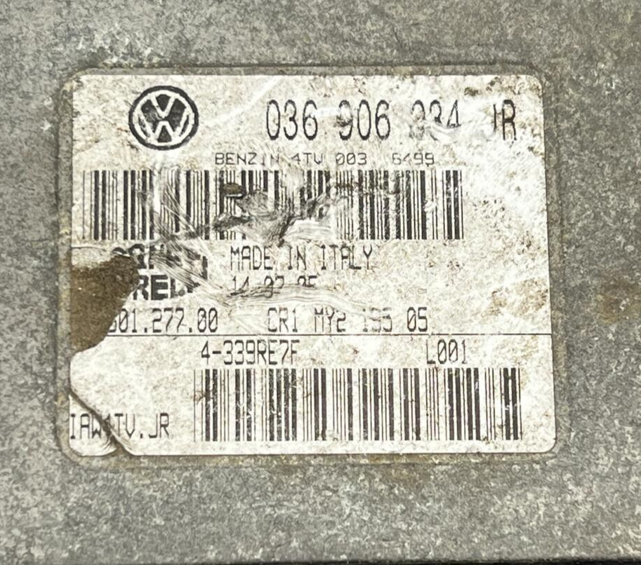 Unidad de control del motor VOLKSWAGEN Polo GH-9NBKY 036906034JR