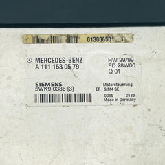 Mercedes-Benz ecu A1111530579 5wk90386