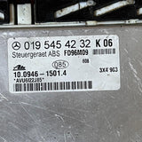 MERCEDES W202 C-CLASS ABS CONTROL MODULE - 0195454232 K06 / FD96M09